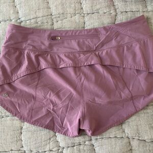 Purple lulu lemon shorts
